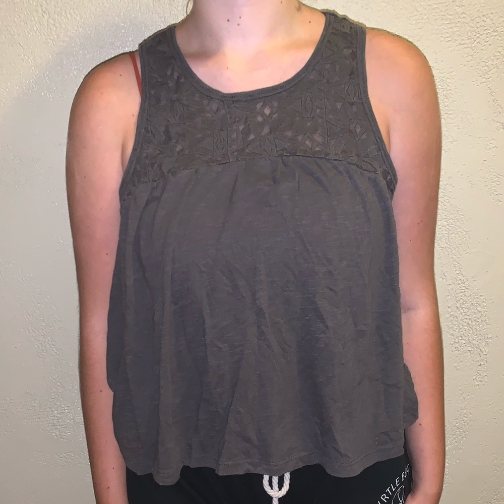 Flowy Grey Tank